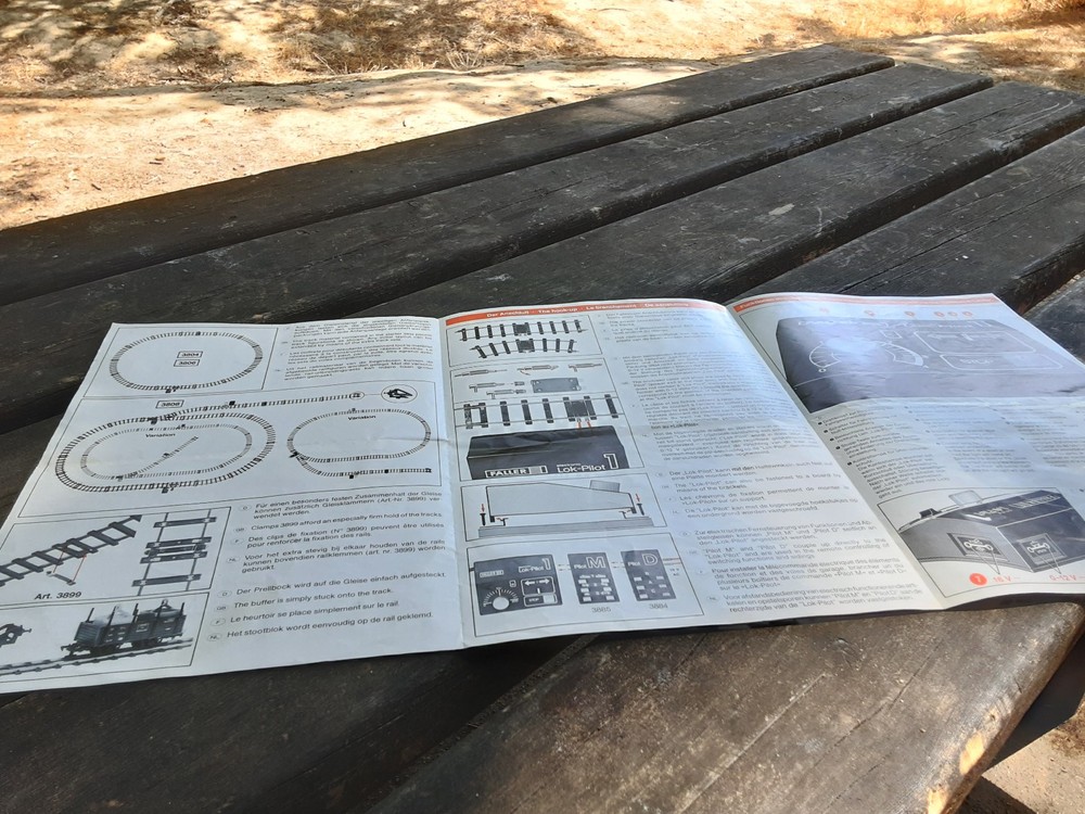 FALLER, CATALOGUE E TRAIN