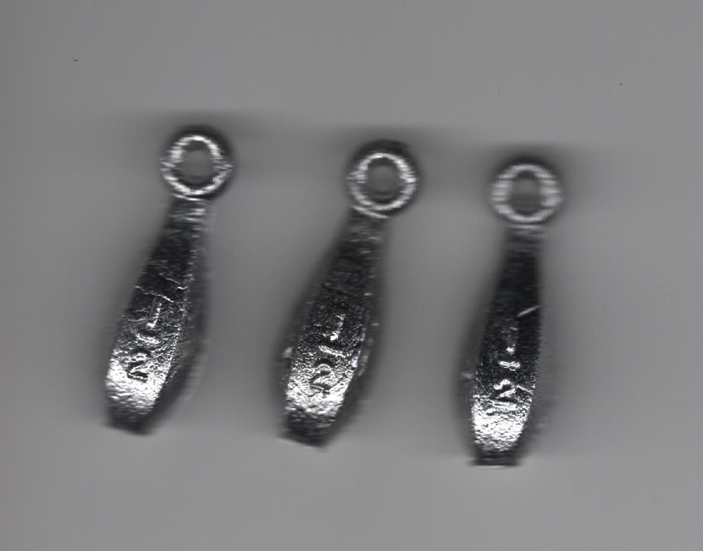 1/2oz BANK WEIGHTS BY S & J's TACKLE BOX