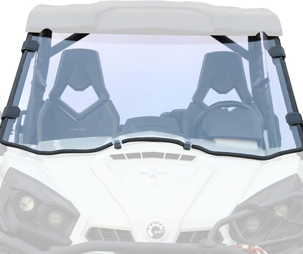 Full Front Windshield Scratch Resistant For 2011-2020 Can-Am Commander 800 1000