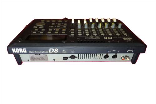 Used D-8 KORG Digital Recording studio d8