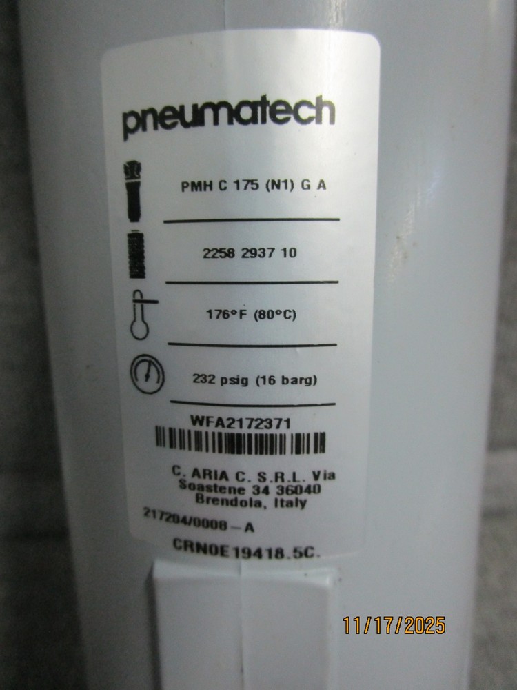 Pneumatech PMH C 175 Filter