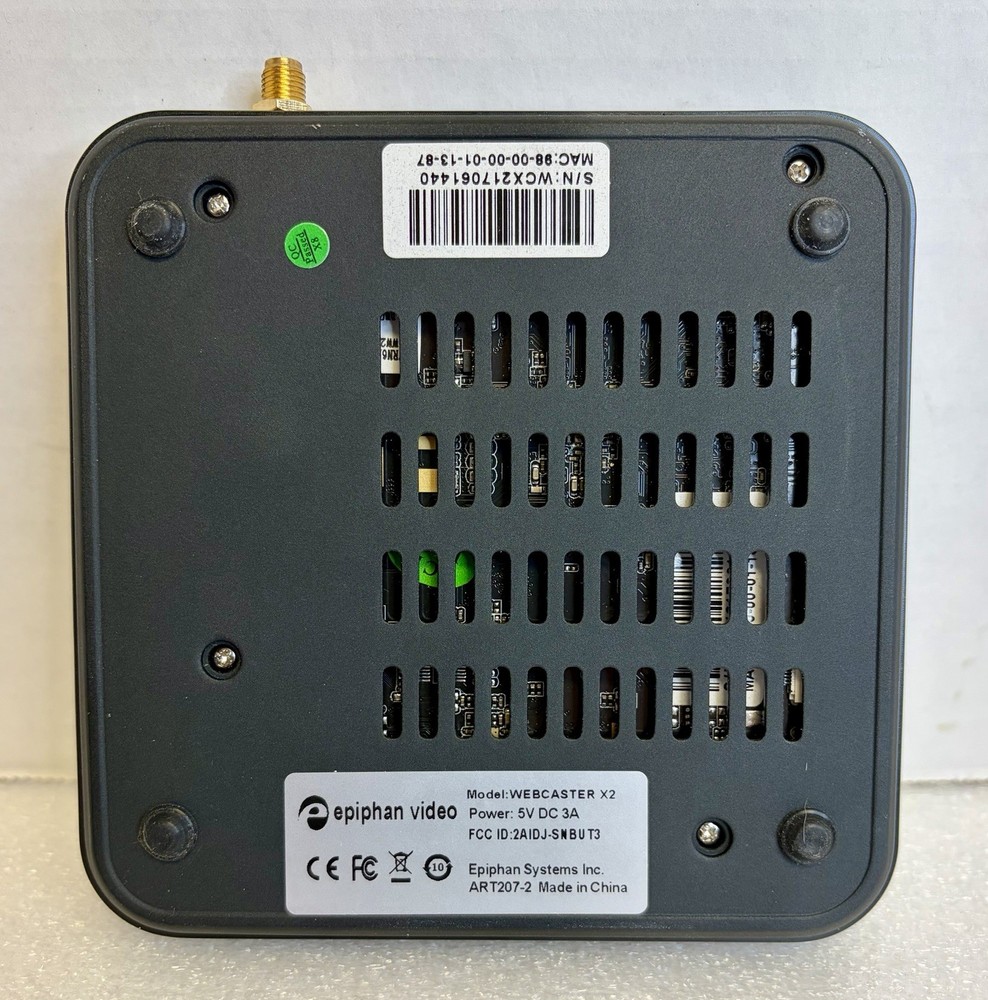 Epiphan Video Webcaster X2 Streamer. Console Only.