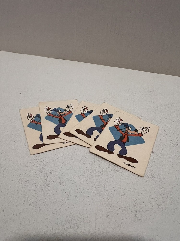 DISNEY MICKEY MOUSE Goofy Replacement Cards Set Disney Spin Around Game