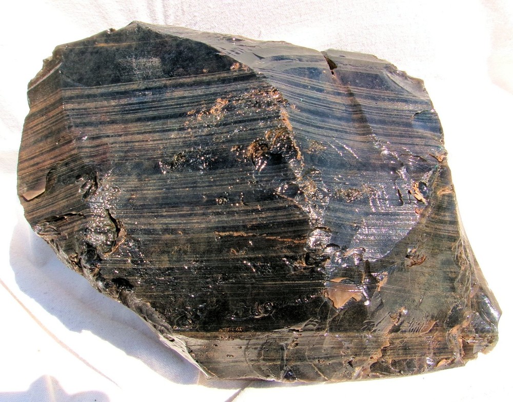 Rainbow Obsidian Lapidary Rough for Cabbing 39.15 Lbs. Mexico