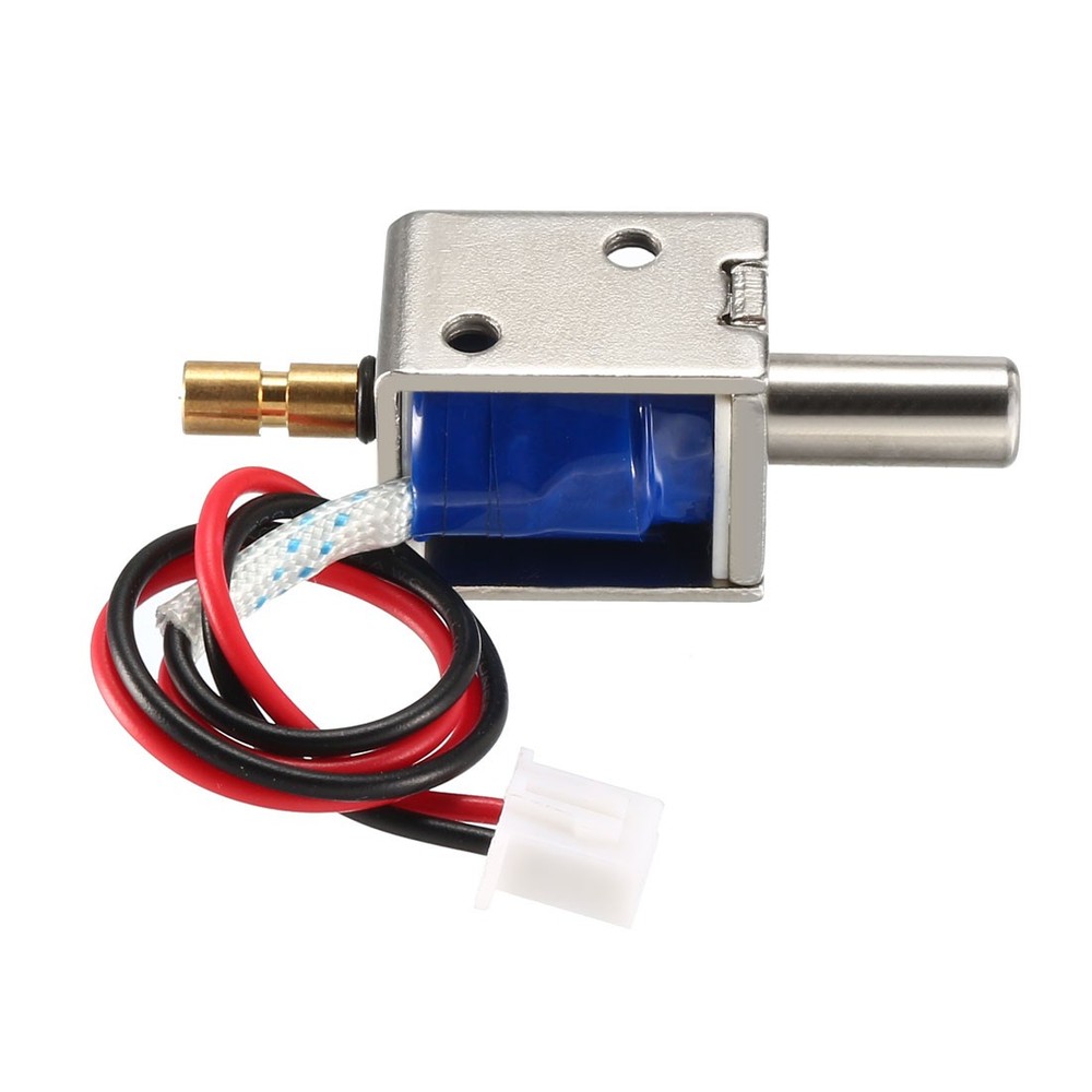 DC 12V 0.43A 4mm Push Pull Type,Mini Electromagnetic Solenoid Lock