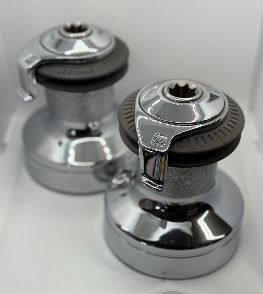 Two Lewmar 30 Self Tailing Winches
