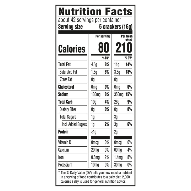 (3 pack) RITZ Fresh Stacks Original Crackers, Party Size, 23.7 oz (16 Stacks)