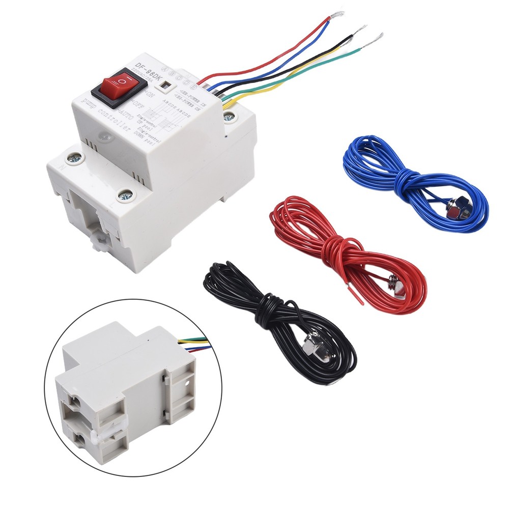 Efficient Water Pump Control Switch with Dual Modes and Indicator Lights