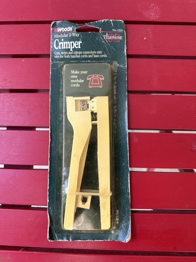 Woods Modular 2 Way Crimper Kit Phone Tools