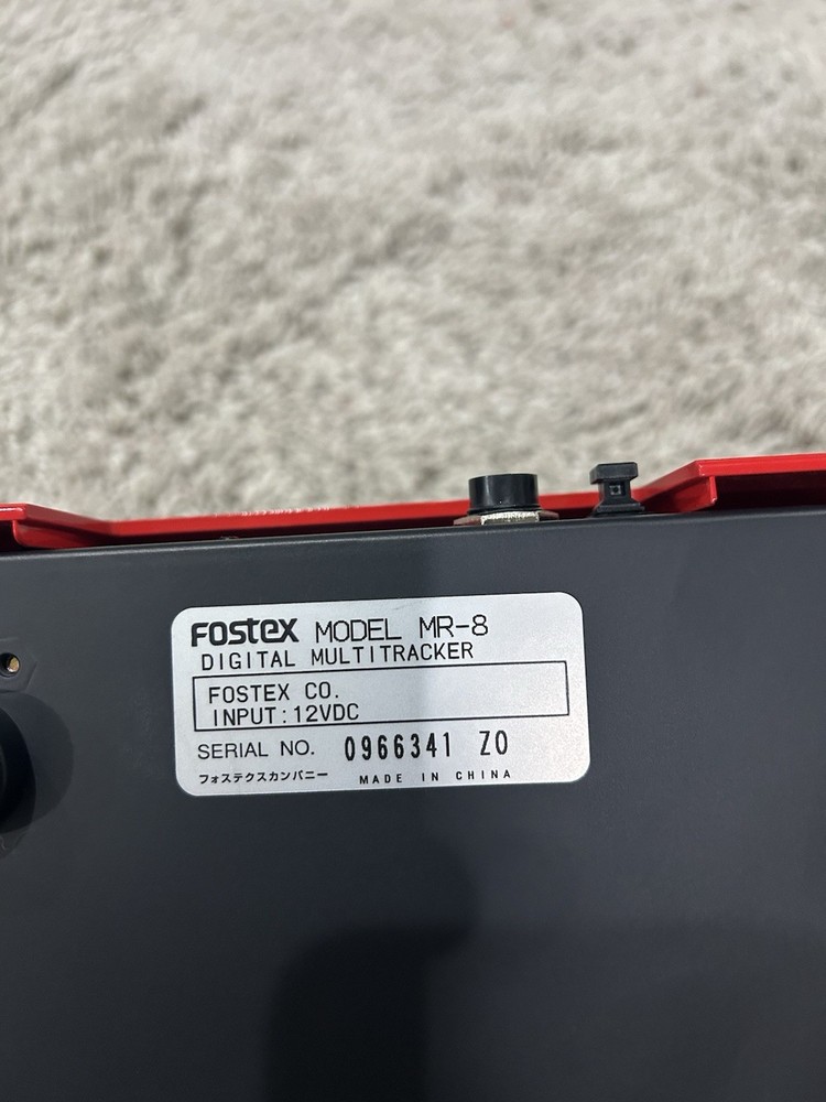 FOSTEX MR-8 Digital MultiTracker - READY TO RECORD!