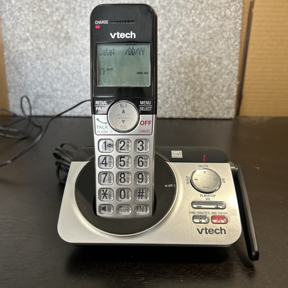 VTECH Cordless Answering System With 1 Handset & Extended Range, CS5229