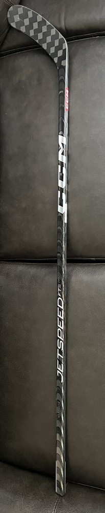 This is a CCM Jetspeed FT5 Pro, 80 flex, custom, left hand shot