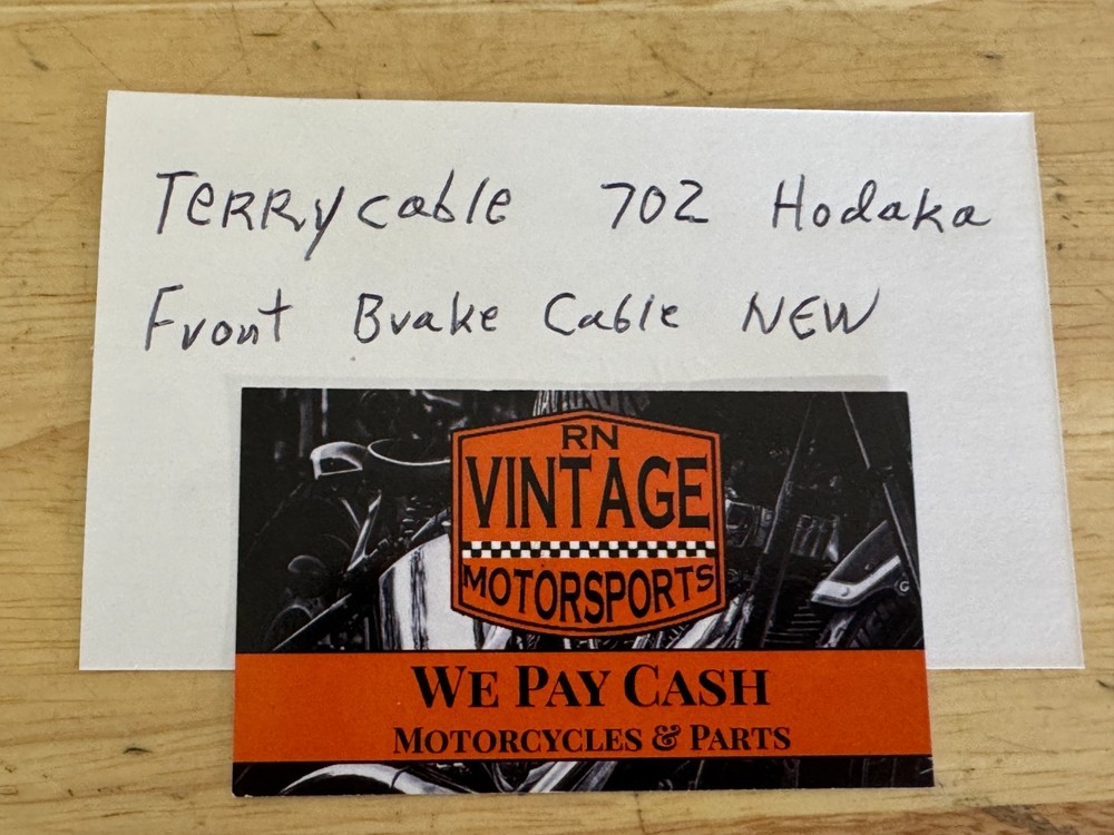 Terrycable 702 Hodaka Front Brake Cable New .