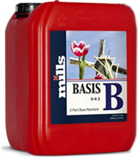 Mills Nutrients - Basis B - 1L Hydroponic Plant Nutrient