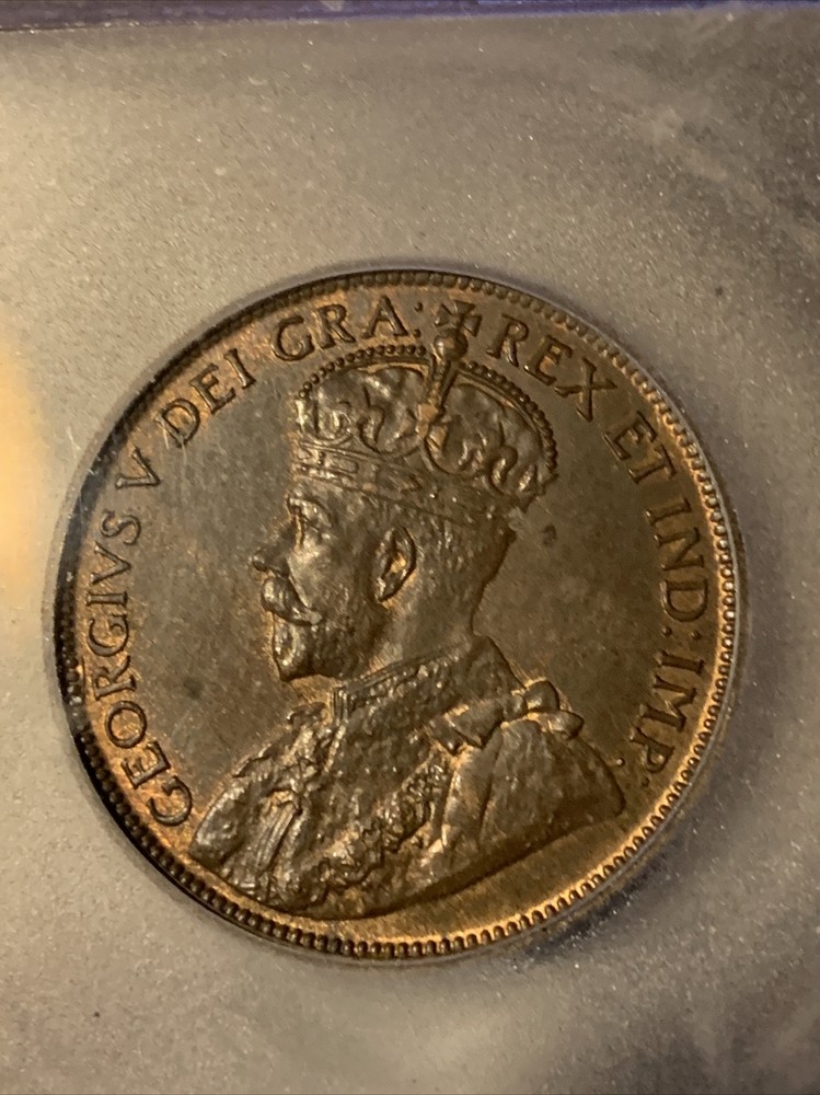 1917 CANADA One Cent ICG MS62BN