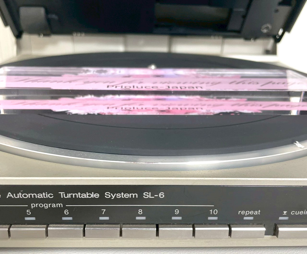 Technics SL-6 Linear Tracking Direct Drive Turntable Tested Works