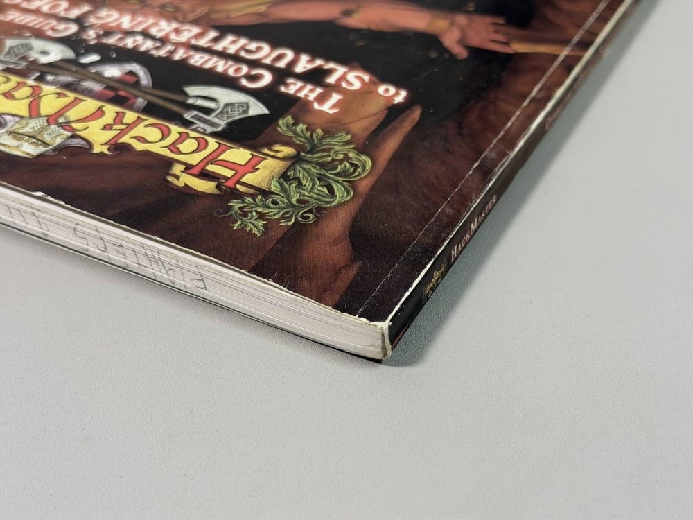 HackMaster The Combatant's Guide to Slaughtering Foes Sourcebook D&D First Print