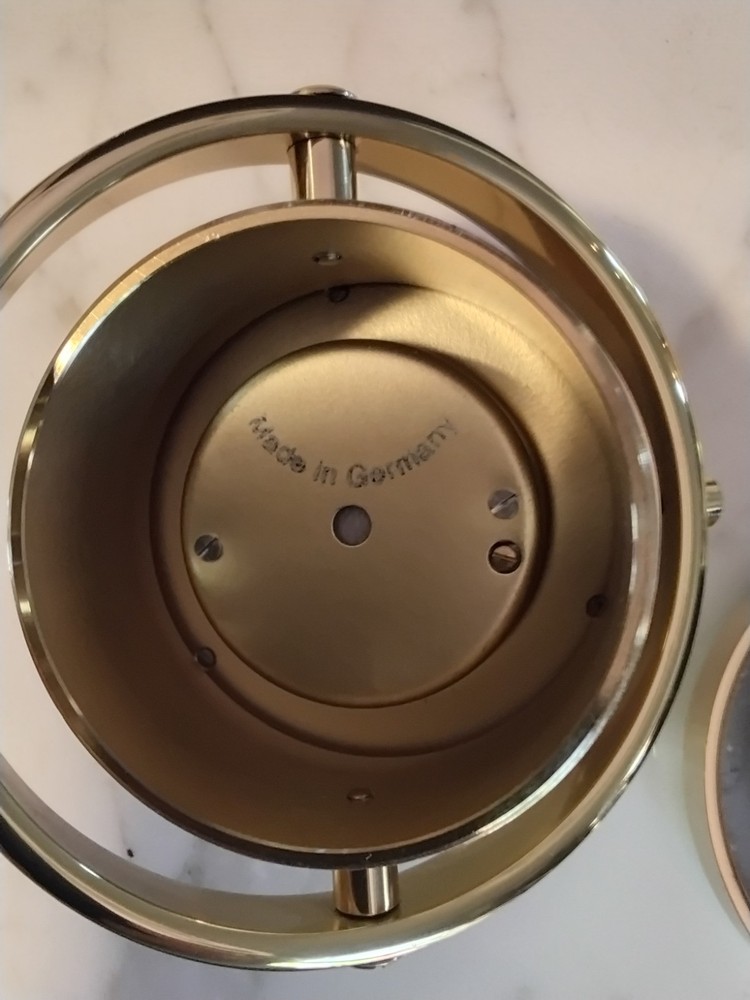 Weems and plath skipjack gimbal clock barometer