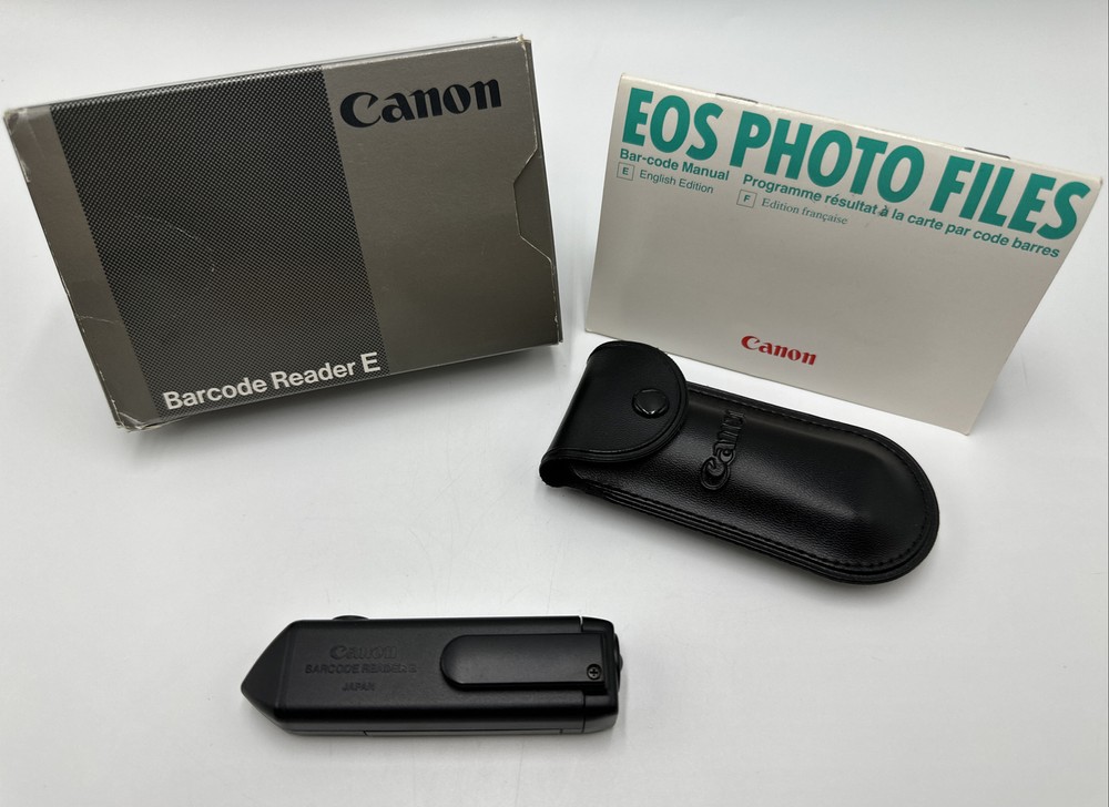 Canon Barcode reader E, with Case