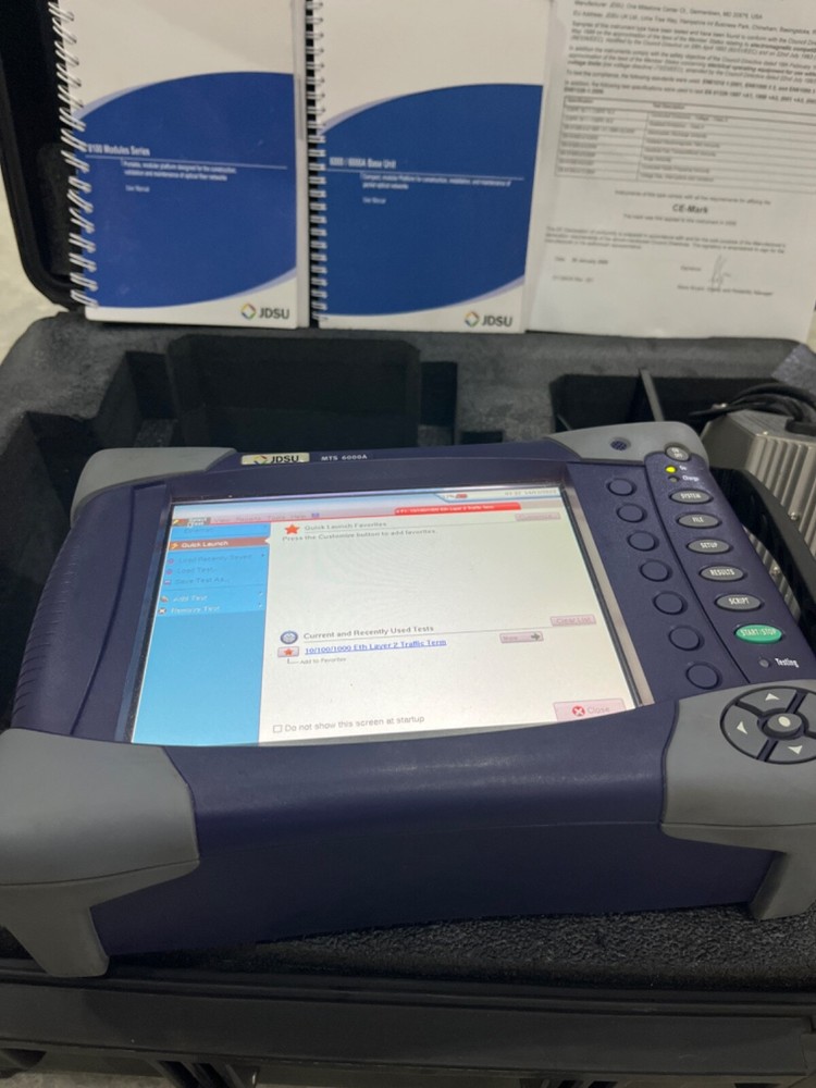 OTDR JDSU VIAVI MTS 6000A with