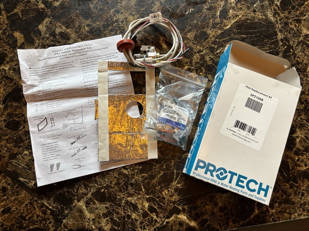 Rheem SP21058 Pilot Assembly Replacement Kit