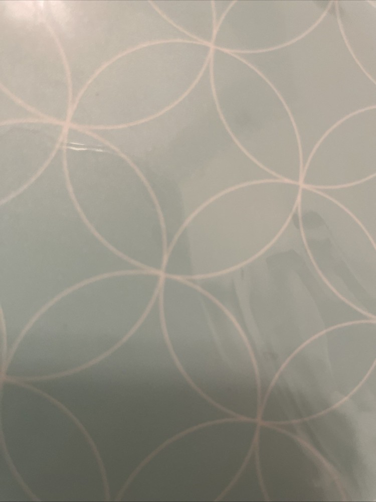 Plastic Poly Folders Mid Century Circles 3 Plastic Folders Two Inner Pockets
