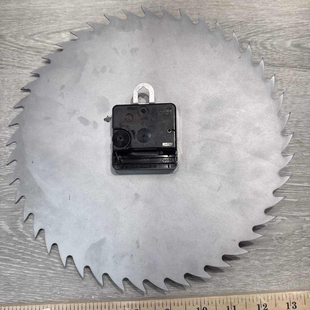 Sears Roebuck and Co. Saw Clock