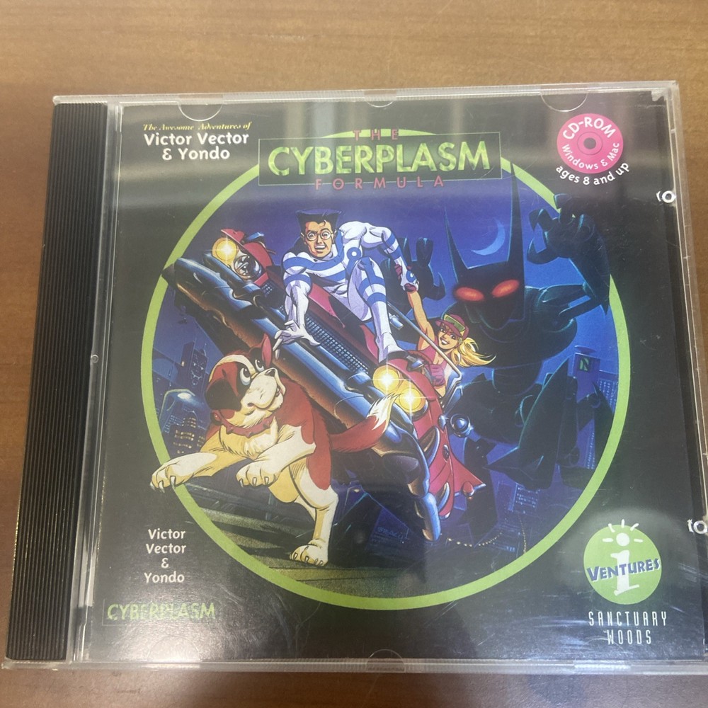 Victor Vector & Yondo: The Cyberplasm Formula - 1993 CD-ROM, Windows & Mac! E1