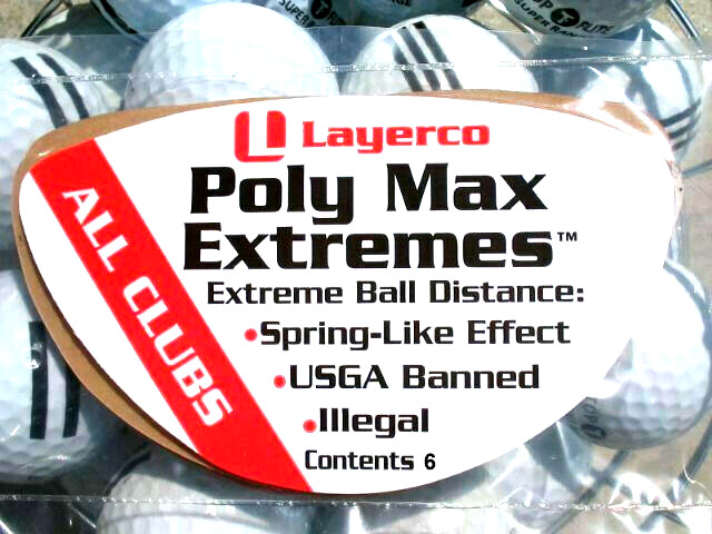 POLY MAX EXTREMES #1 Illegal golf product used by Golf PROS during practice !