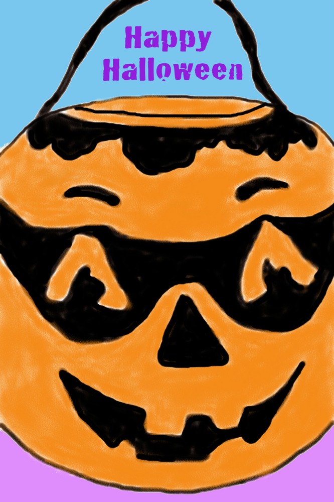 Handmade Artwork Halloween Witch Candy Bag & More Designs