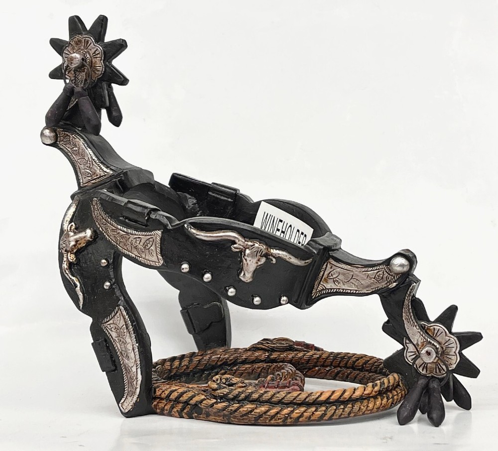 SPUR SHAPED WINE BOTTLE HOLDER