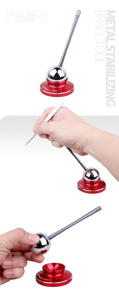 Ustar Precision Hand Stabilizer Tweezers Stable Tool for Model Making Aux Tool