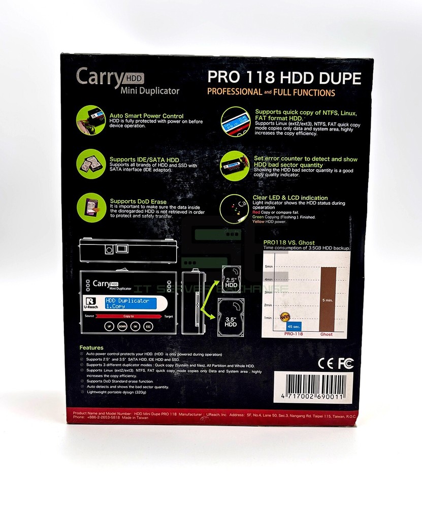 U-Reach PRO118 Carry Mini HDD Dupe 1:1