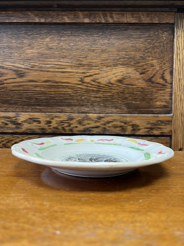 Antique Dr Franklin’s Maxim’s plate 1870