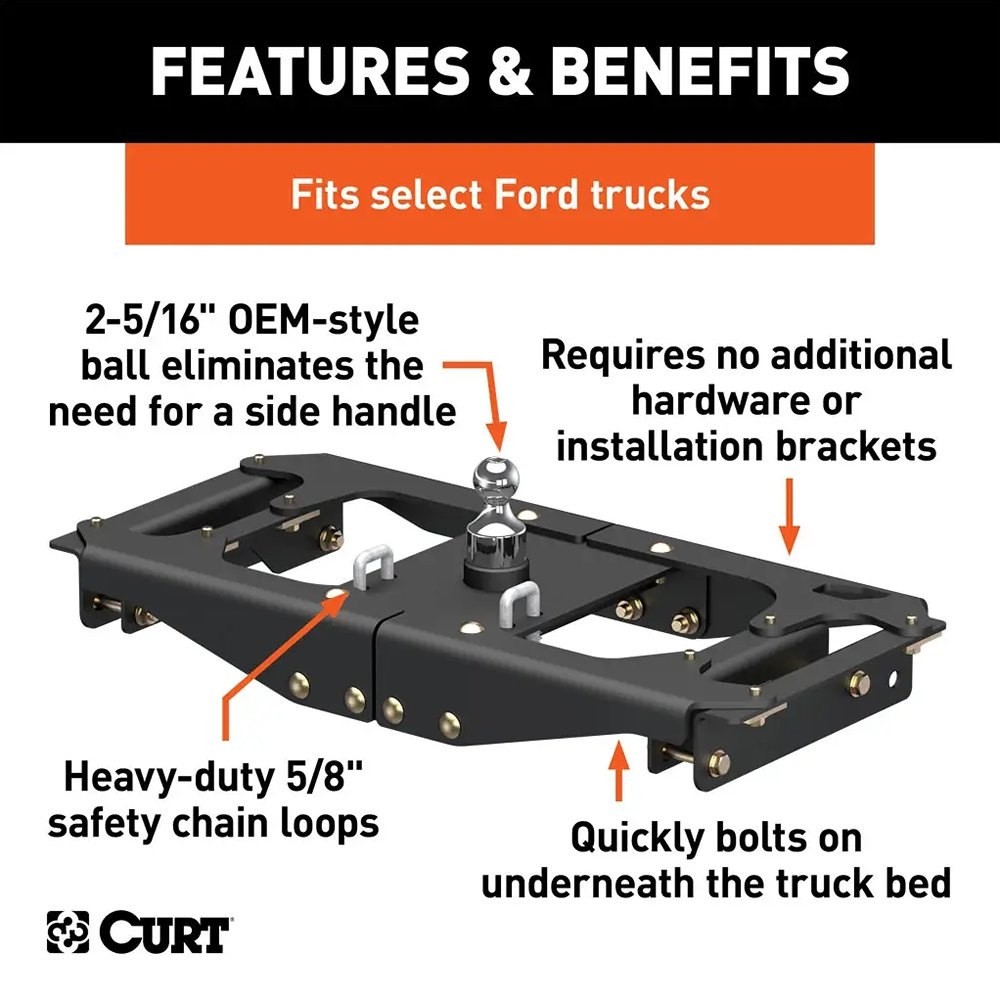 CURT -Style Gooseneck Hitch