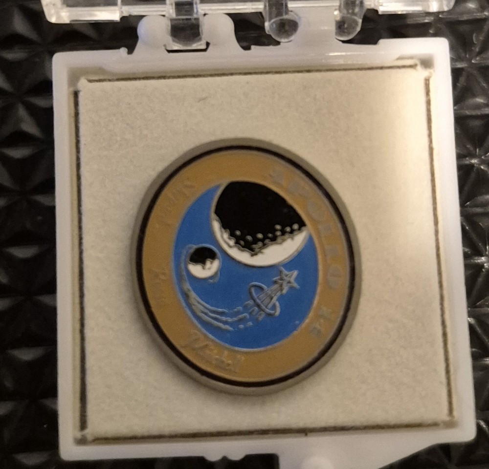 Apollo 14.  SHepard, Roosa, Mitchell  Lapel Pin