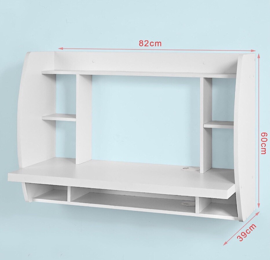 Small White Hanging Desk From Amazon