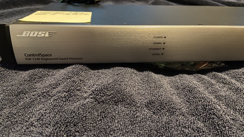 Bose ControlSpace Engineered Sound Processor ESP-1240 with Dante Card