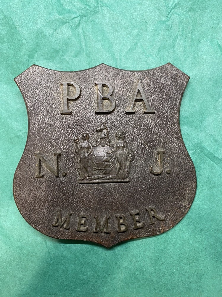 Vintage Large Bronze PBA Member Plaque