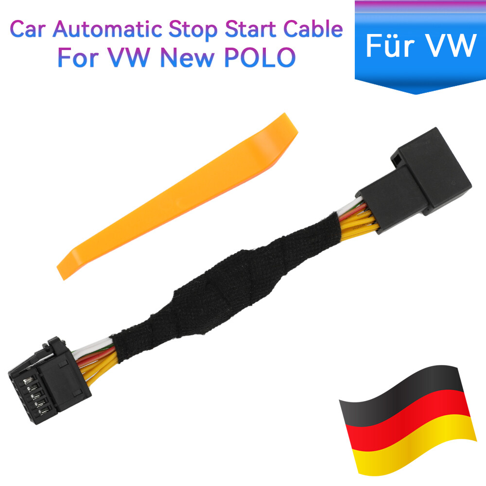 Memory Mode Engine Automatic Start Stop OFF Suppression Cable For VW New Polo