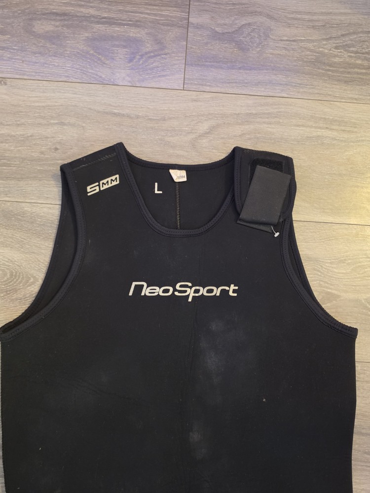 Two  5mm Farmer John Wetsuits