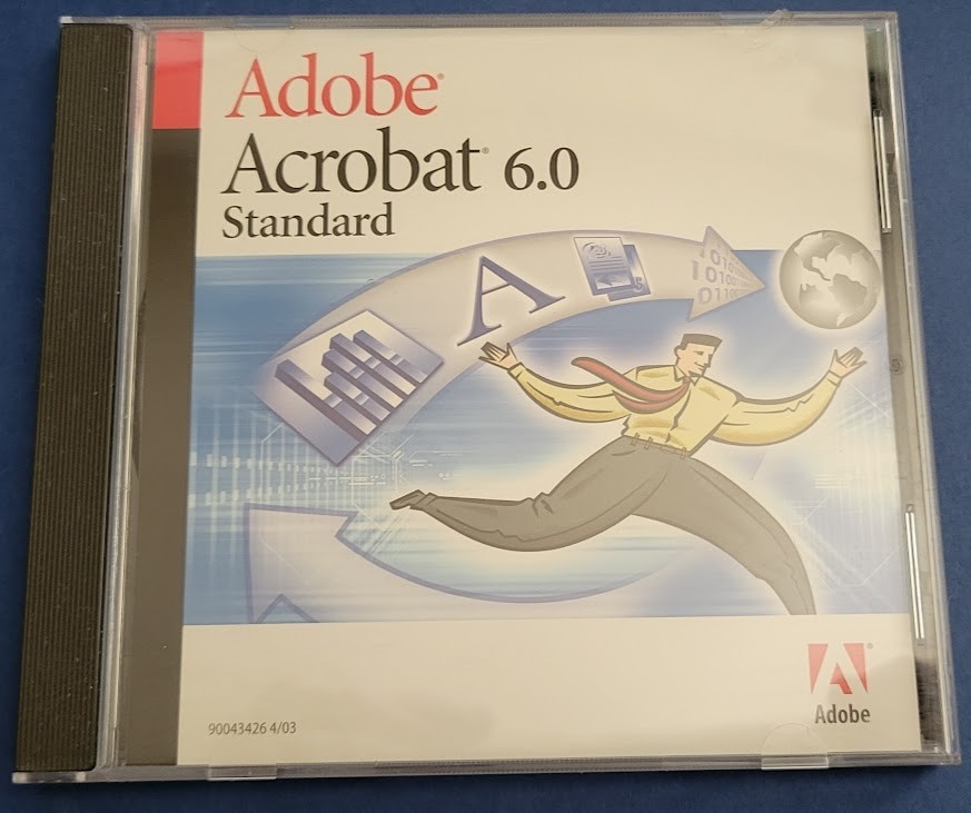 Adobe Acrobat Standard 6 for Windows with Serial Numbers CD-ROM Software
