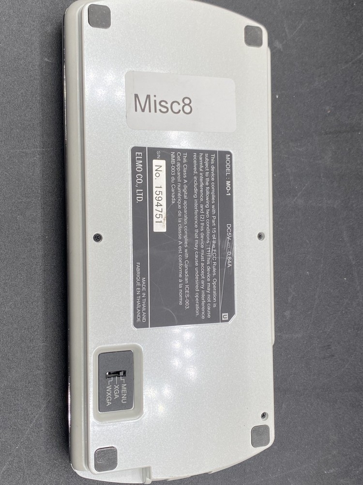 Elmo Portable Visual Presenter USB/HDMI Digital Document Camera with AC Adapter