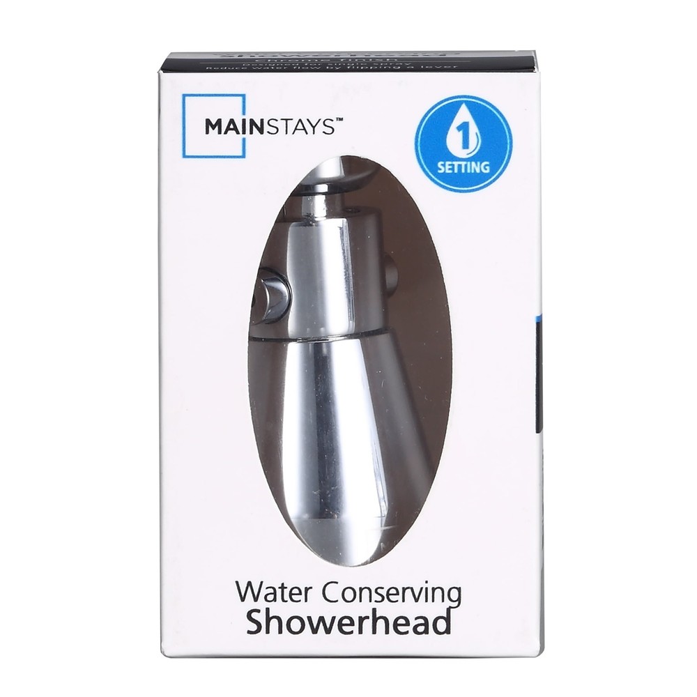 Water Conserving Showerhead in Chrome