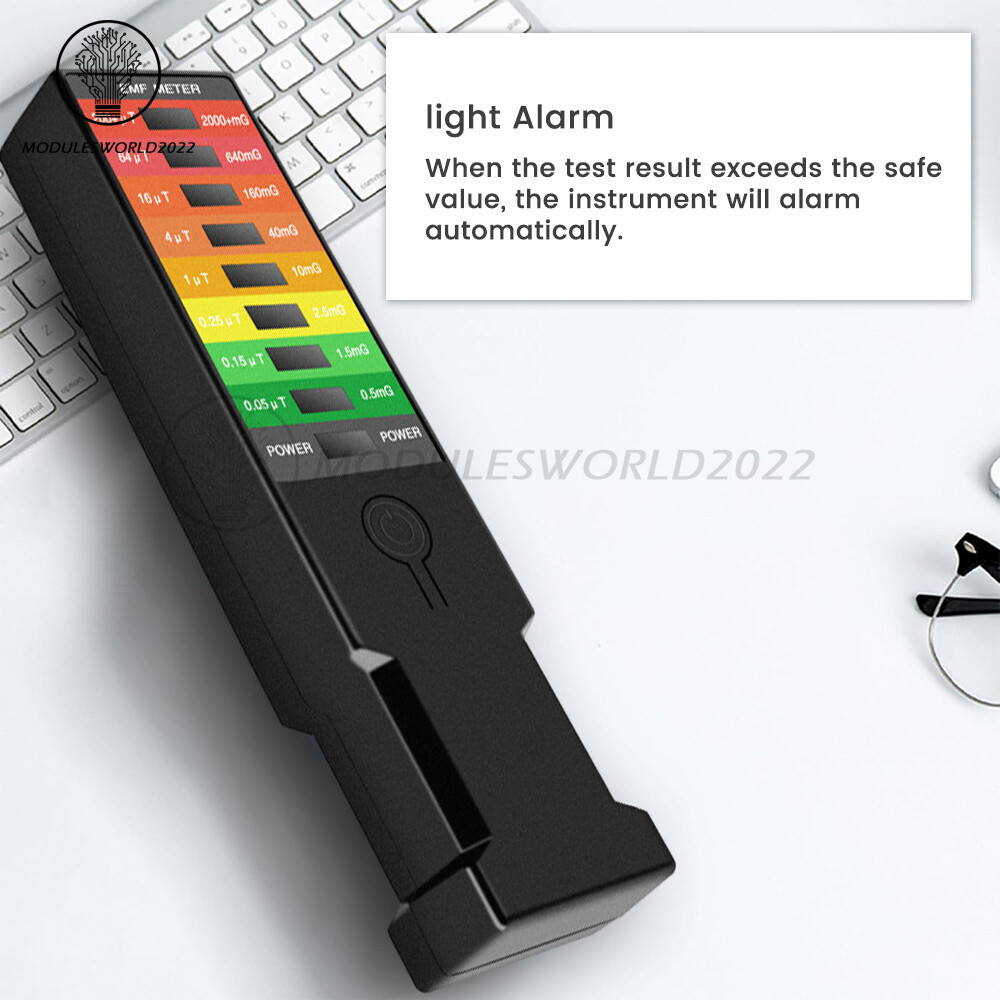 Electromagnetic Field Radiation Detector EMF Meter Electromagnetic Field Tester