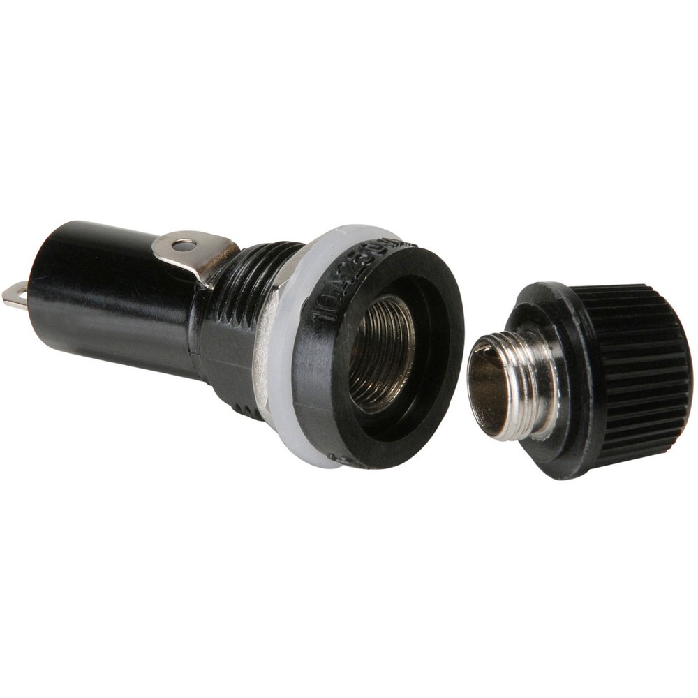 Screw Cap AGC Fuseholder Black