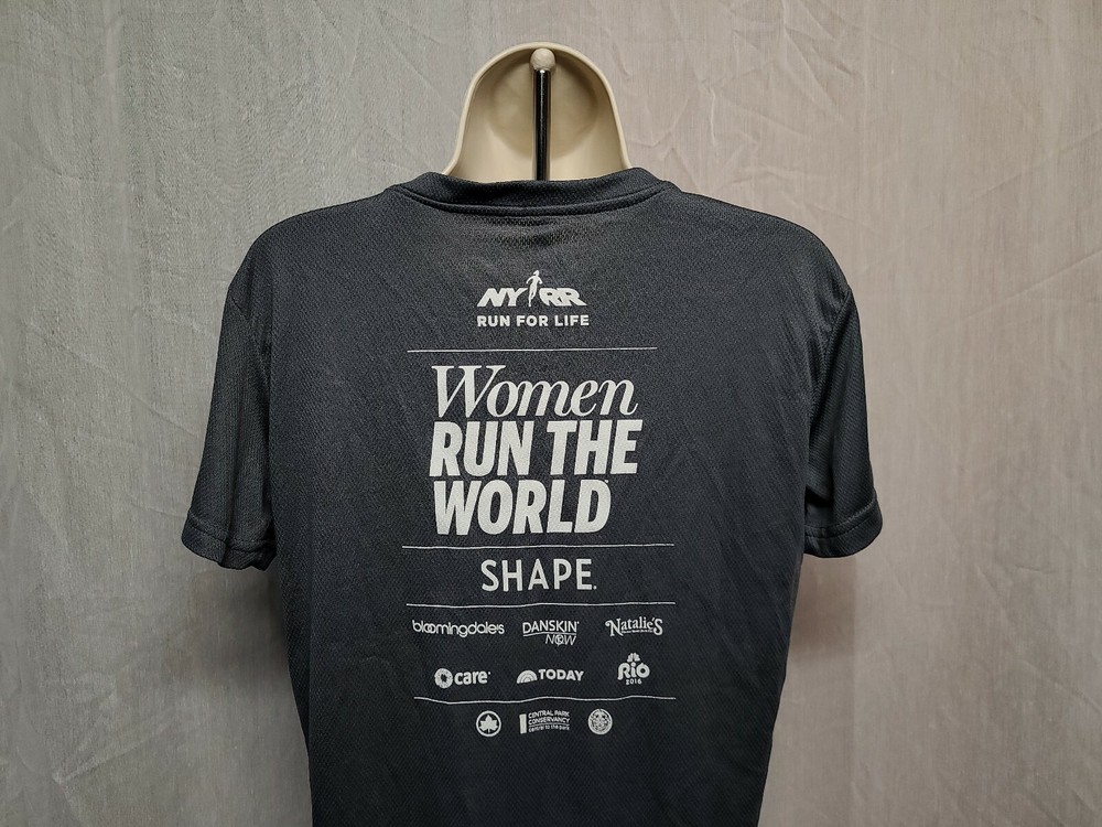 More Shape Half Marathon Womens Large Gray Jersey
