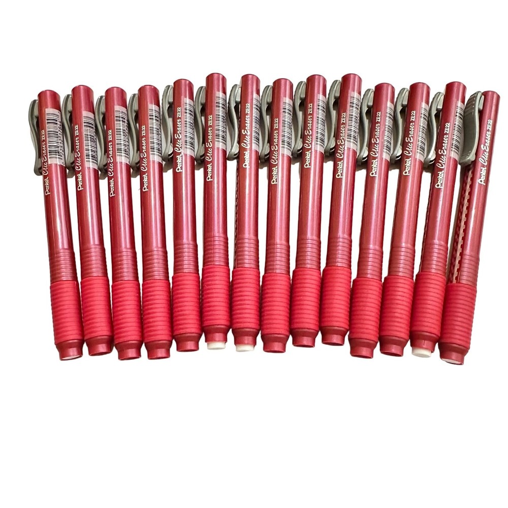 14 Pentel Clic Erasers ZE22