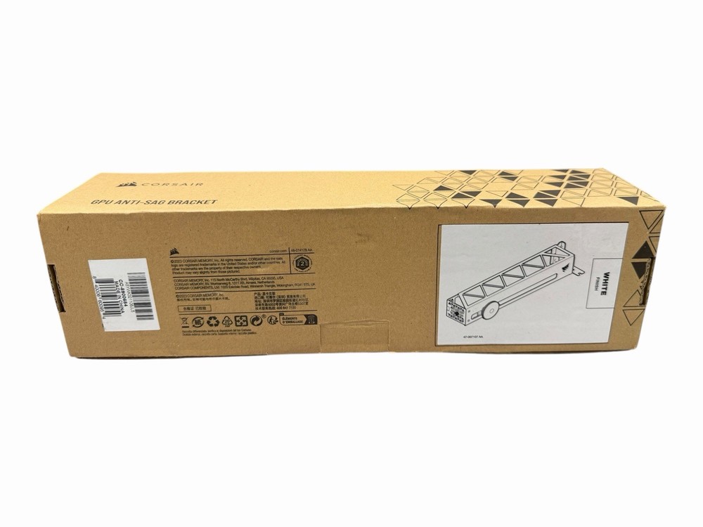 Corsair GPU Anti-Sag Bracket - White - New - READ DESCRIPTION ISSUES