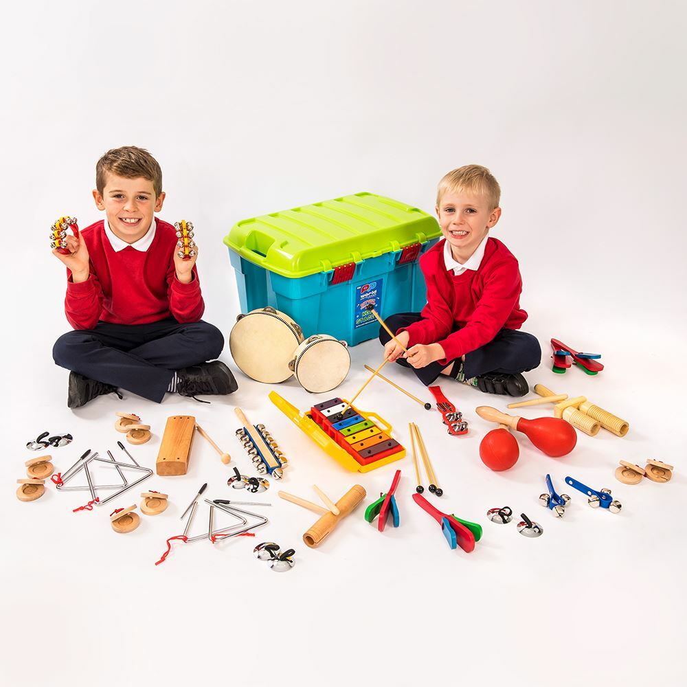 PP World 28 Player Percussion Set ~ Key Stage 1